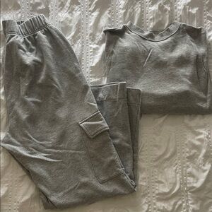 GAP Gray Women's Pants & Jumpsuit Set